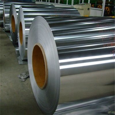 AISI 321 2B Self Adhesive Stainless Steel Strips EN 10088 Mirror Grade